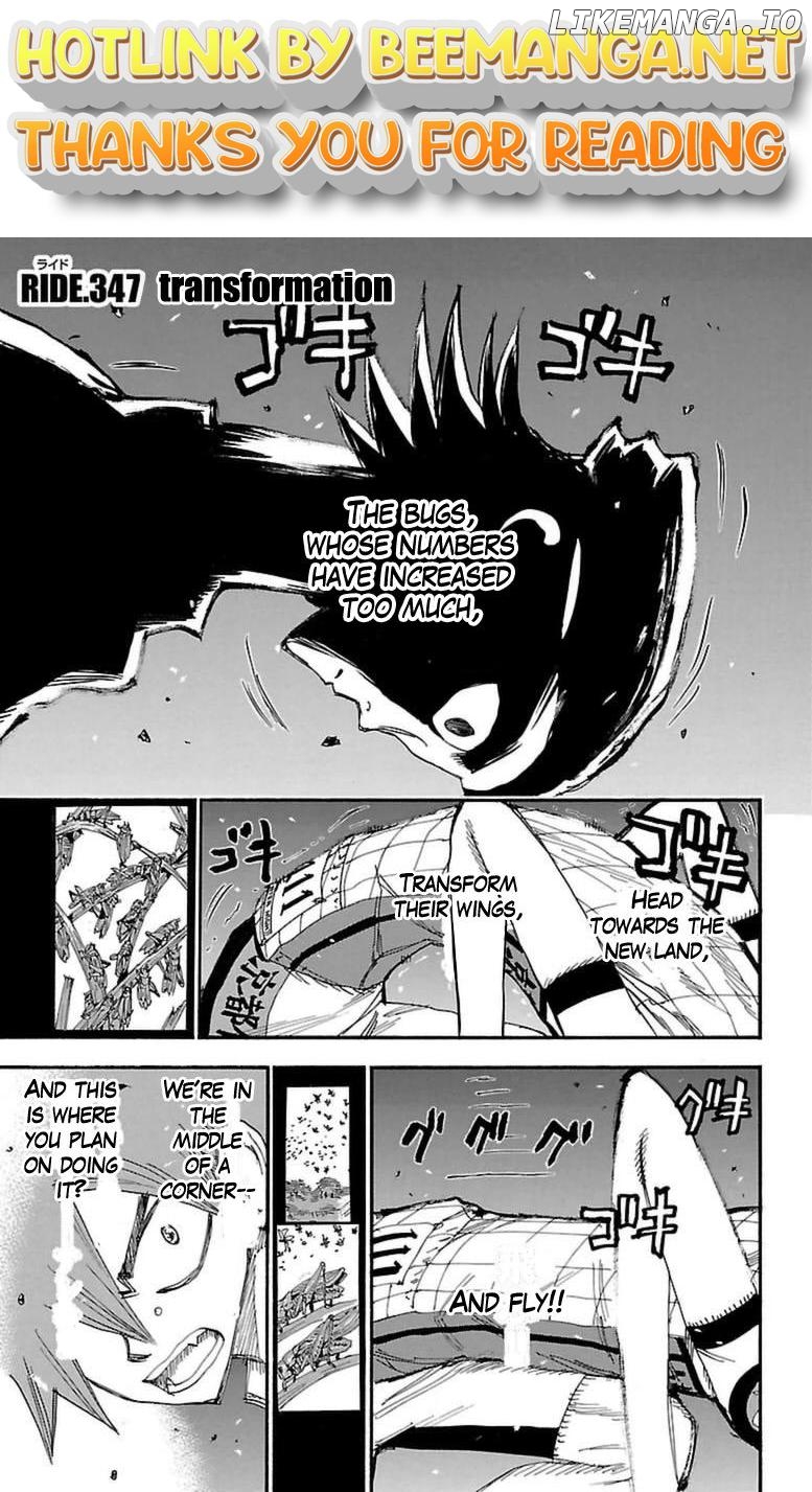 Yowamushi Pedal Chapter 347 - page 1