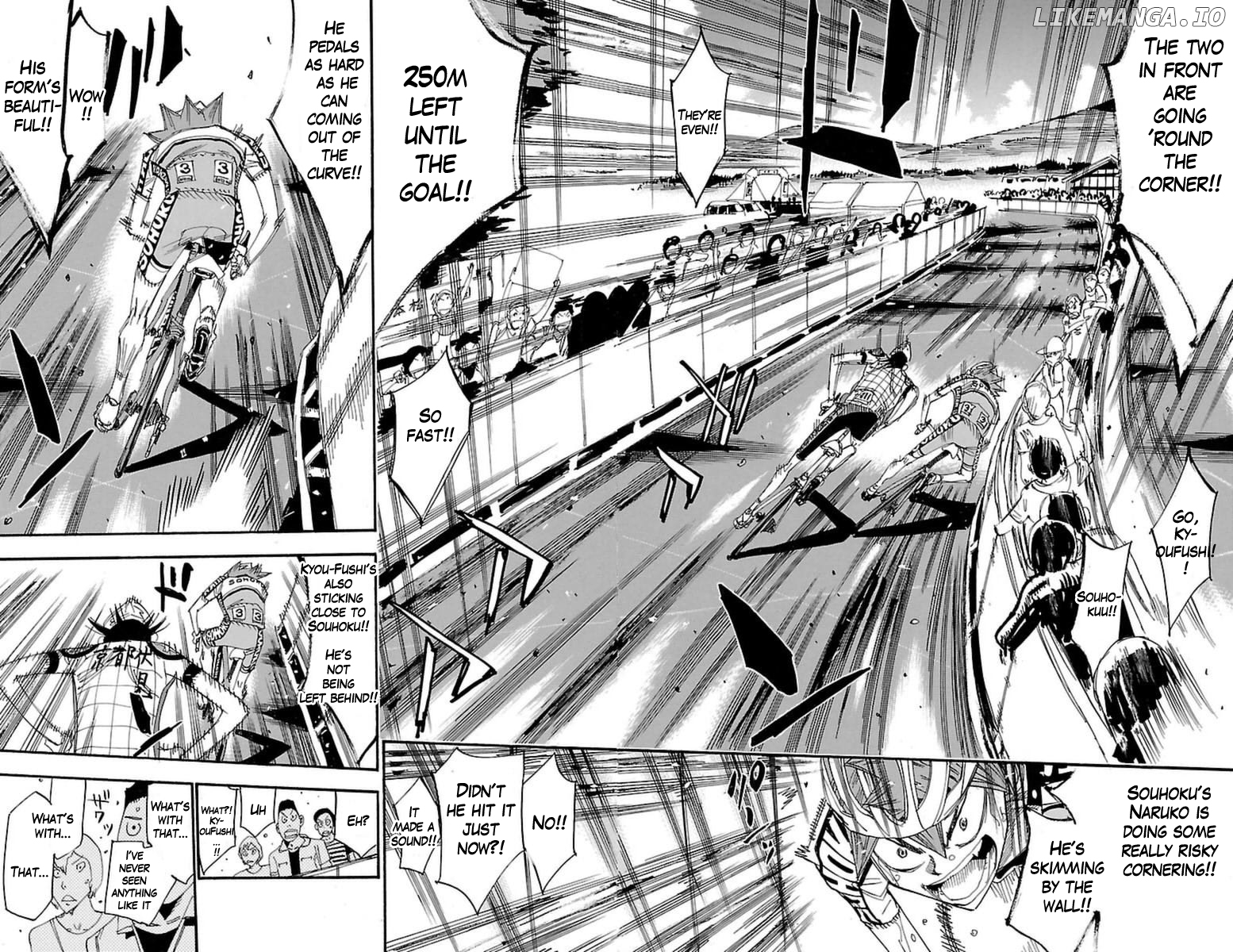 Yowamushi Pedal Chapter 347 - page 3