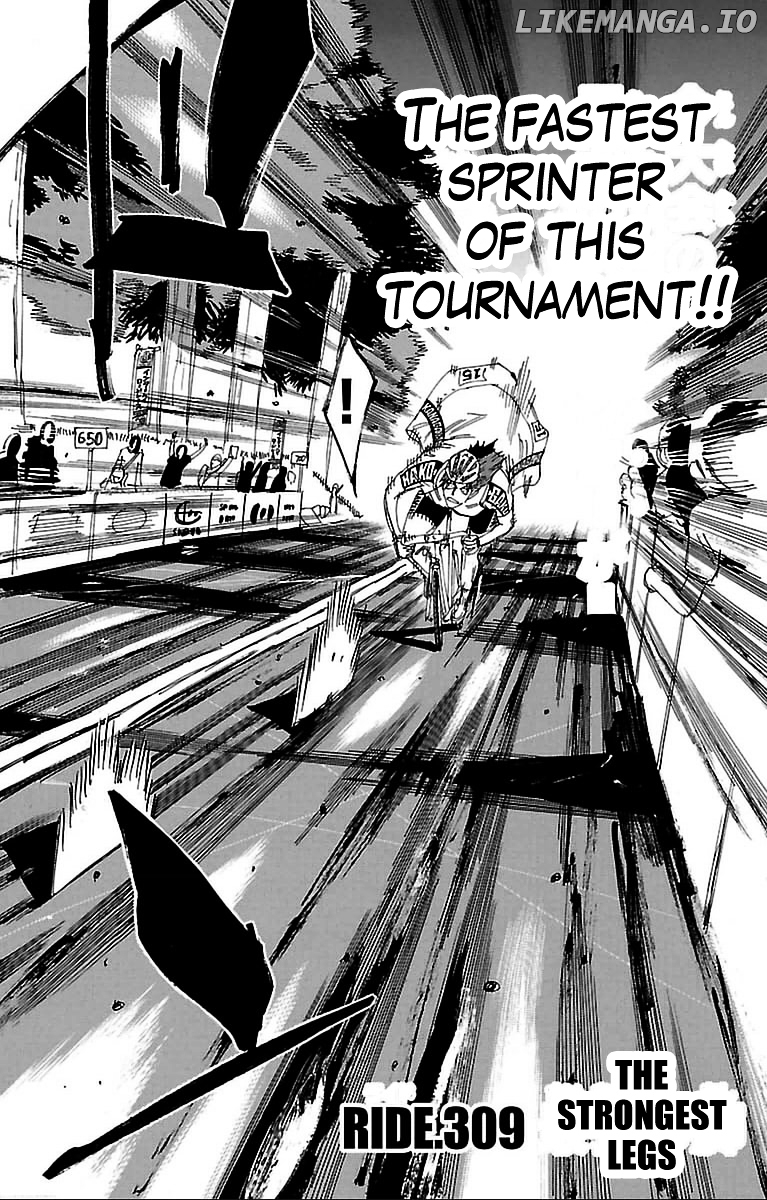 Yowamushi Pedal Chapter 309 - page 2