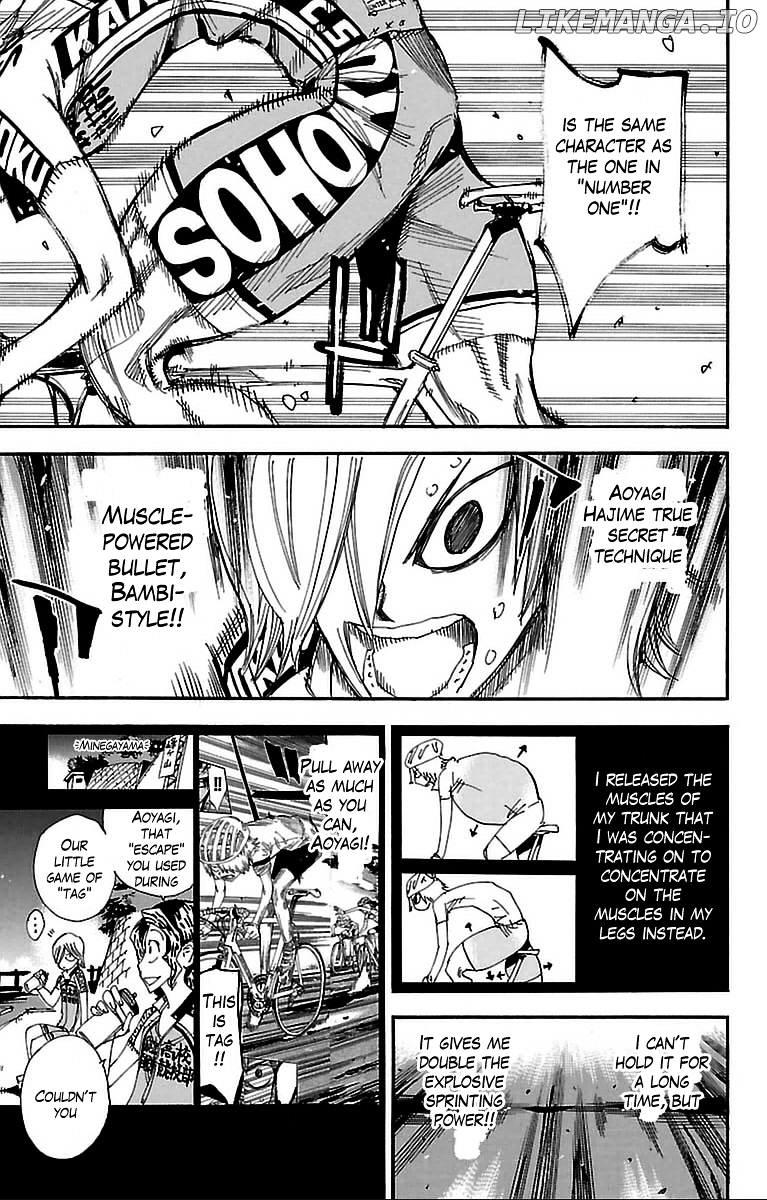Yowamushi Pedal Chapter 309 - page 5