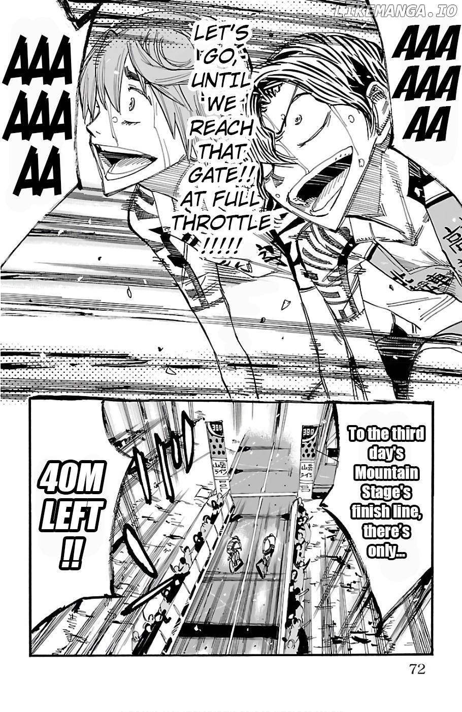 Yowamushi Pedal Chapter 479 - page 19