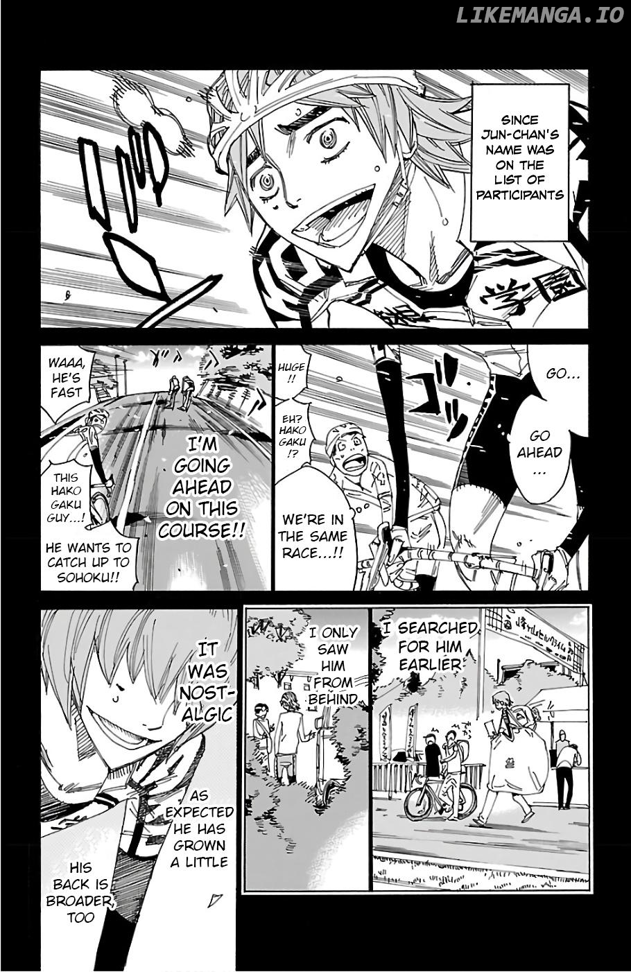 Yowamushi Pedal Chapter 479 - page 4