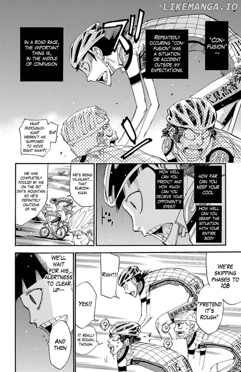 Yowamushi Pedal Chapter 392 - page 4