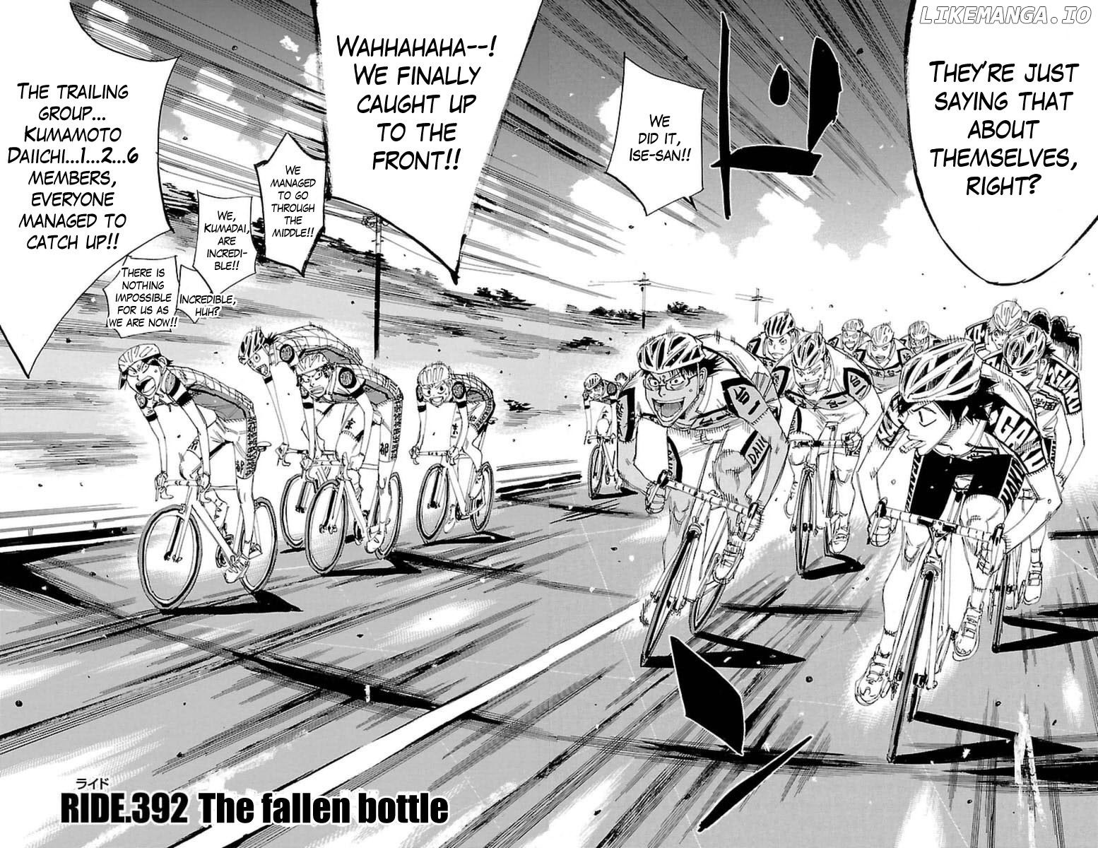 Yowamushi Pedal Chapter 392 - page 6