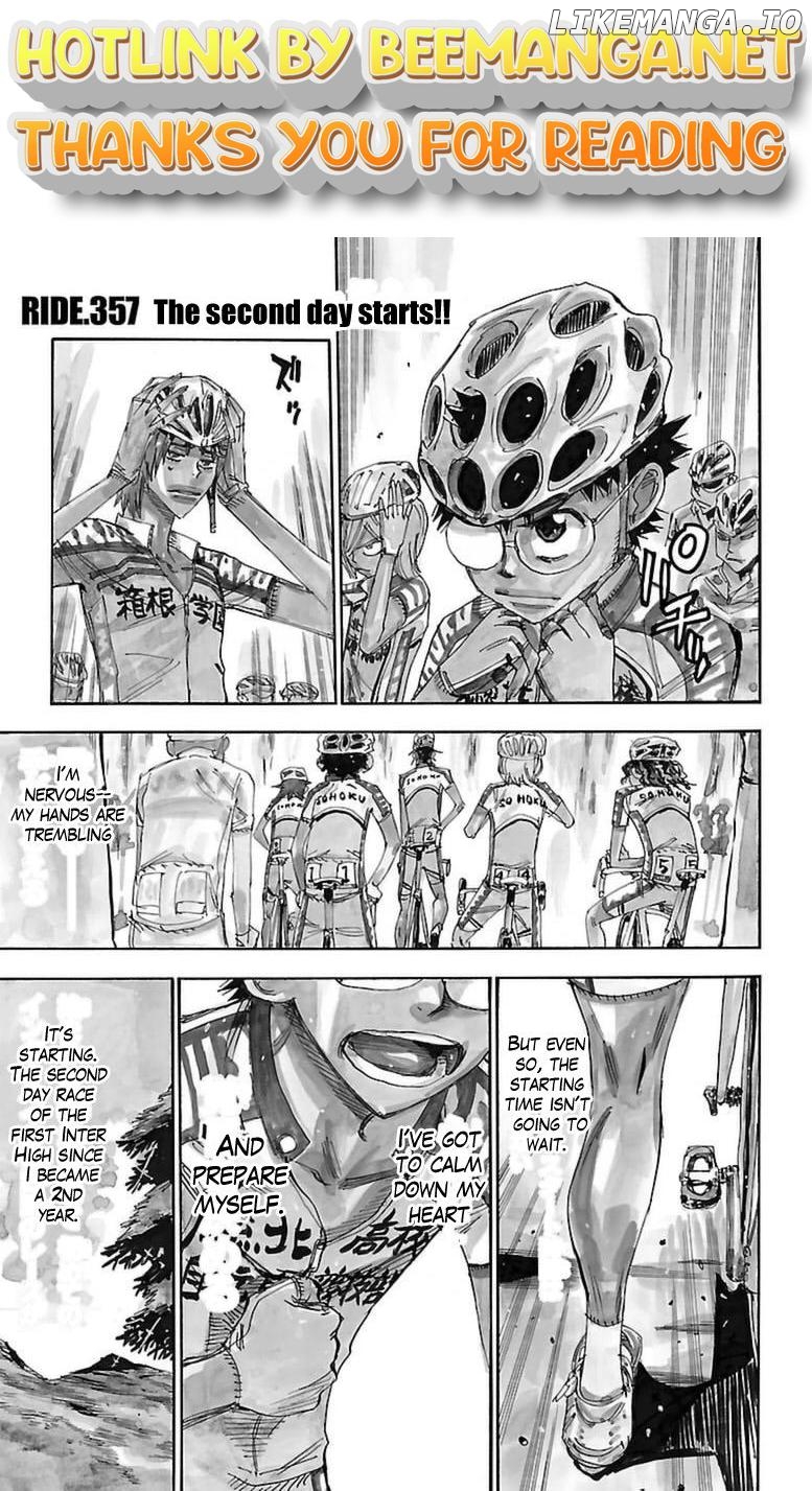 Yowamushi Pedal Chapter 357 - page 1