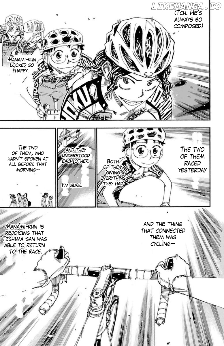 Yowamushi Pedal Chapter 357 - page 10