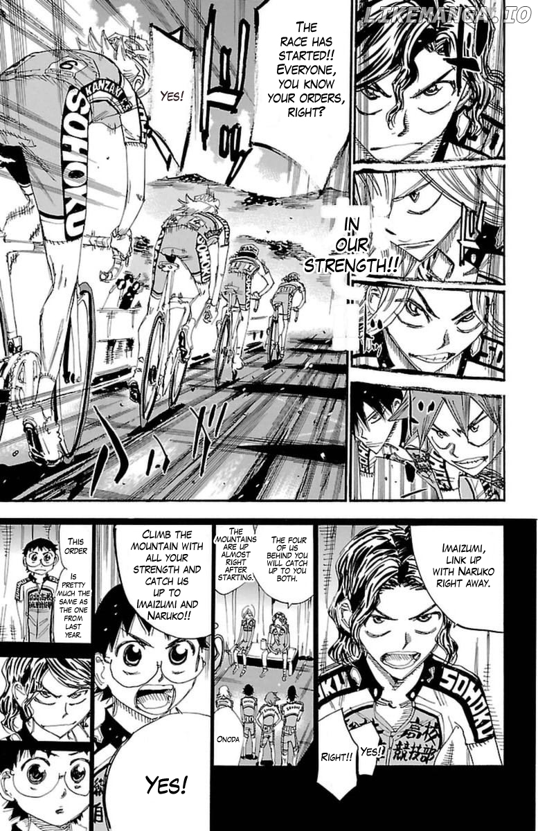 Yowamushi Pedal Chapter 357 - page 14