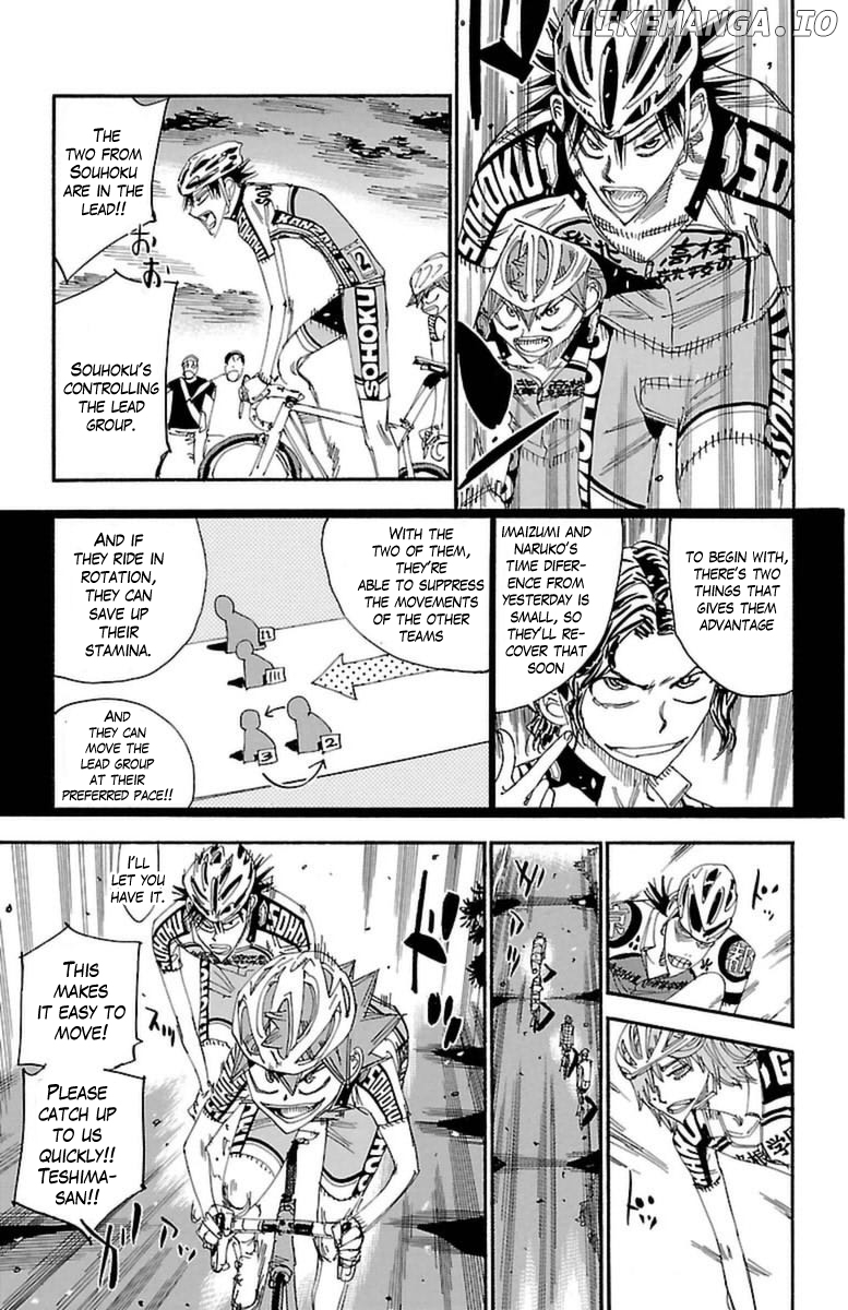 Yowamushi Pedal Chapter 357 - page 16