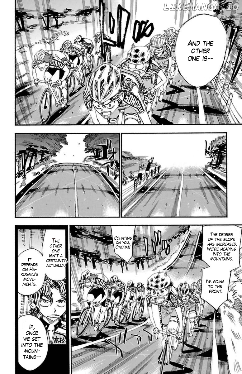 Yowamushi Pedal Chapter 357 - page 17