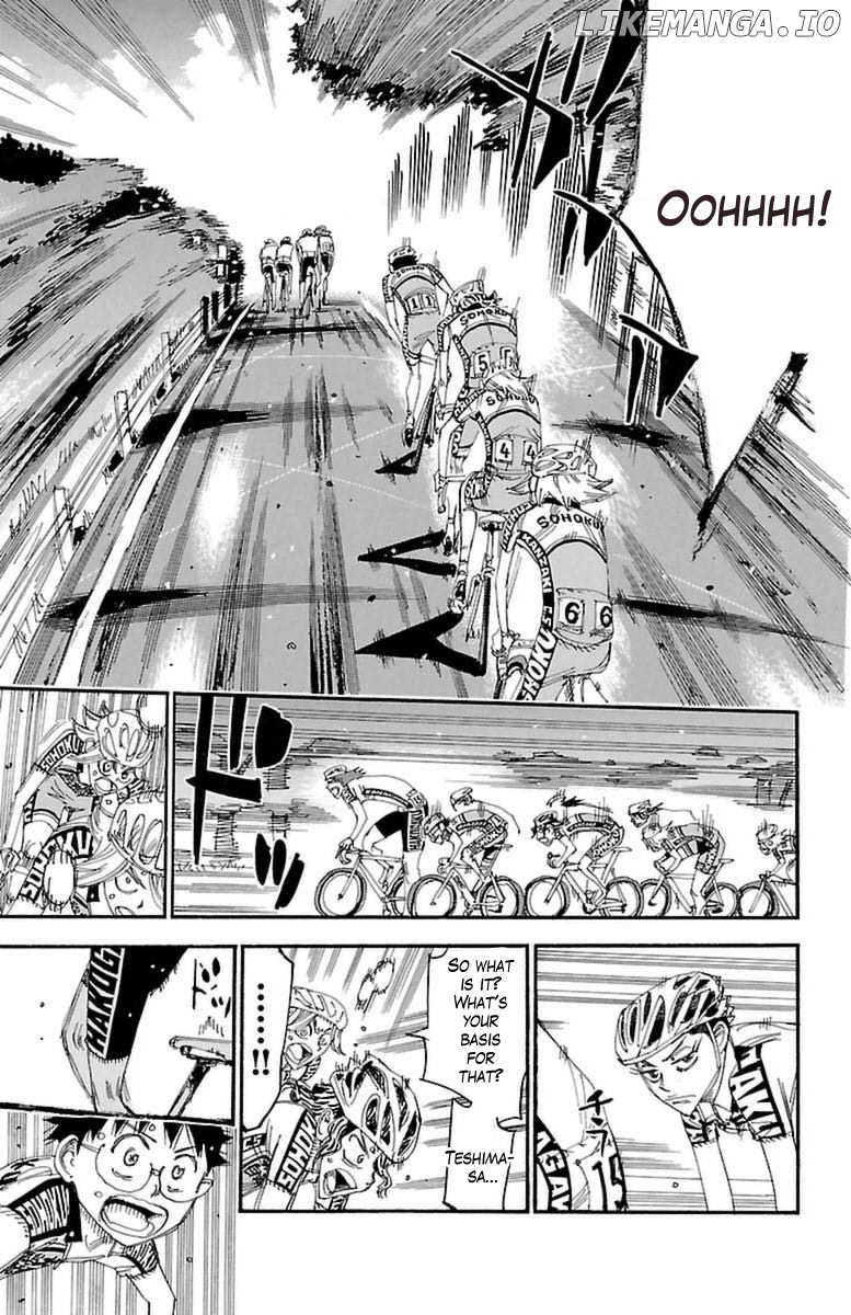 Yowamushi Pedal Chapter 357 - page 21