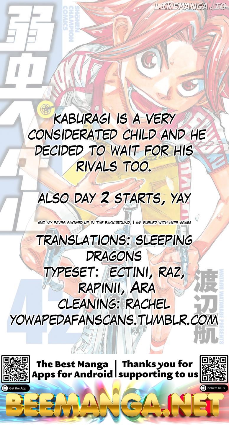 Yowamushi Pedal Chapter 357 - page 30