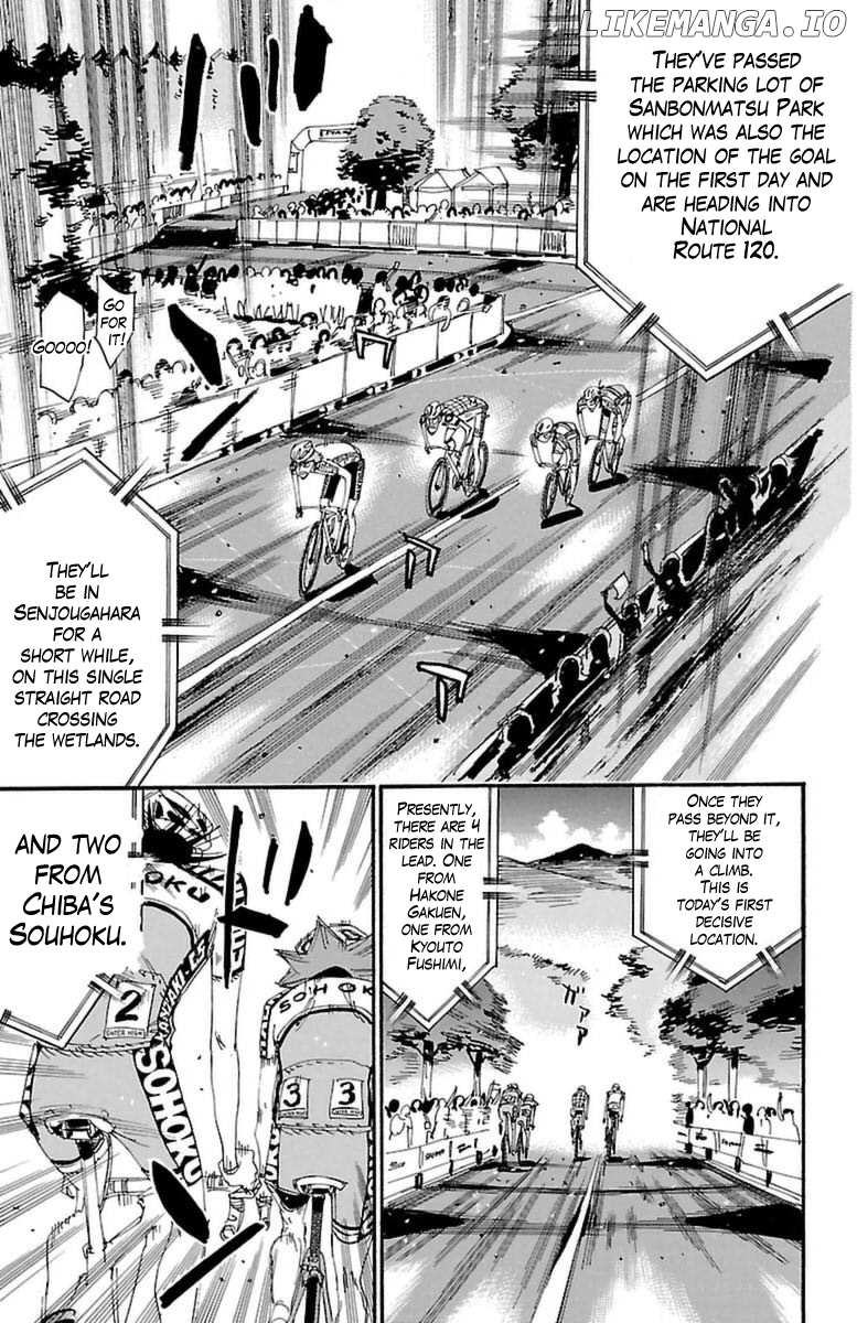Yowamushi Pedal Chapter 357 - page 5