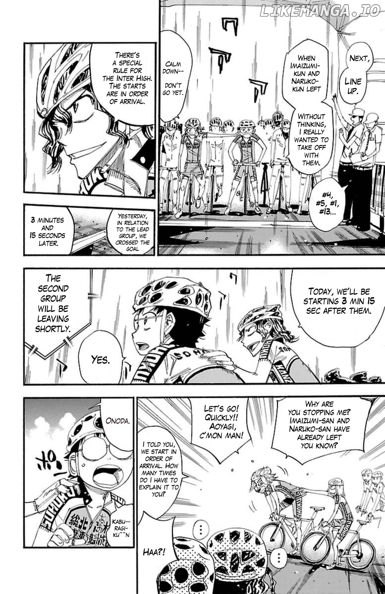 Yowamushi Pedal Chapter 357 - page 6