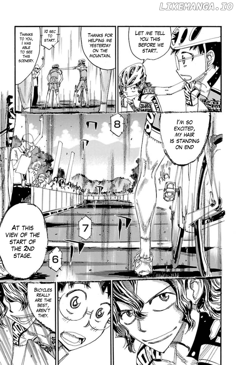 Yowamushi Pedal Chapter 357 - page 7