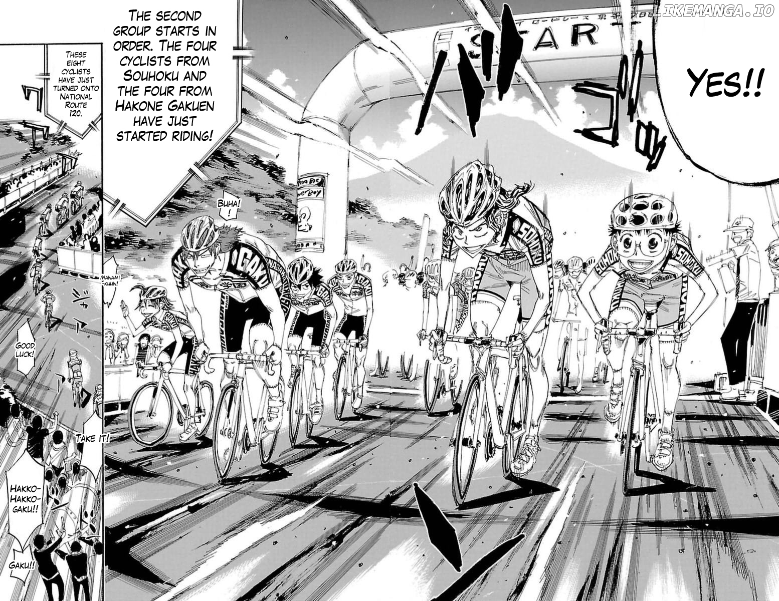 Yowamushi Pedal Chapter 357 - page 8