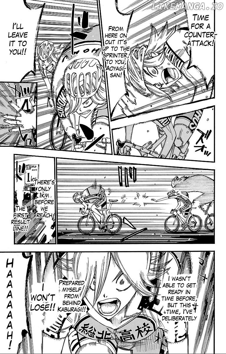 Yowamushi Pedal Chapter 308 - page 5