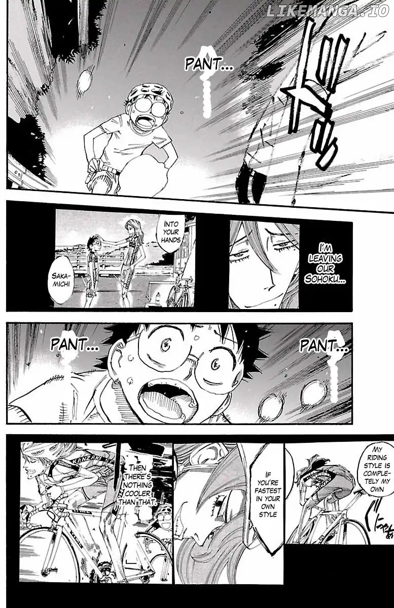 Yowamushi Pedal Chapter 419 - page 2