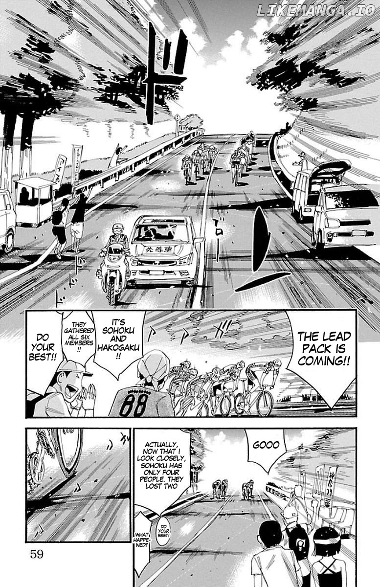 Yowamushi Pedal Chapter 445 - page 2