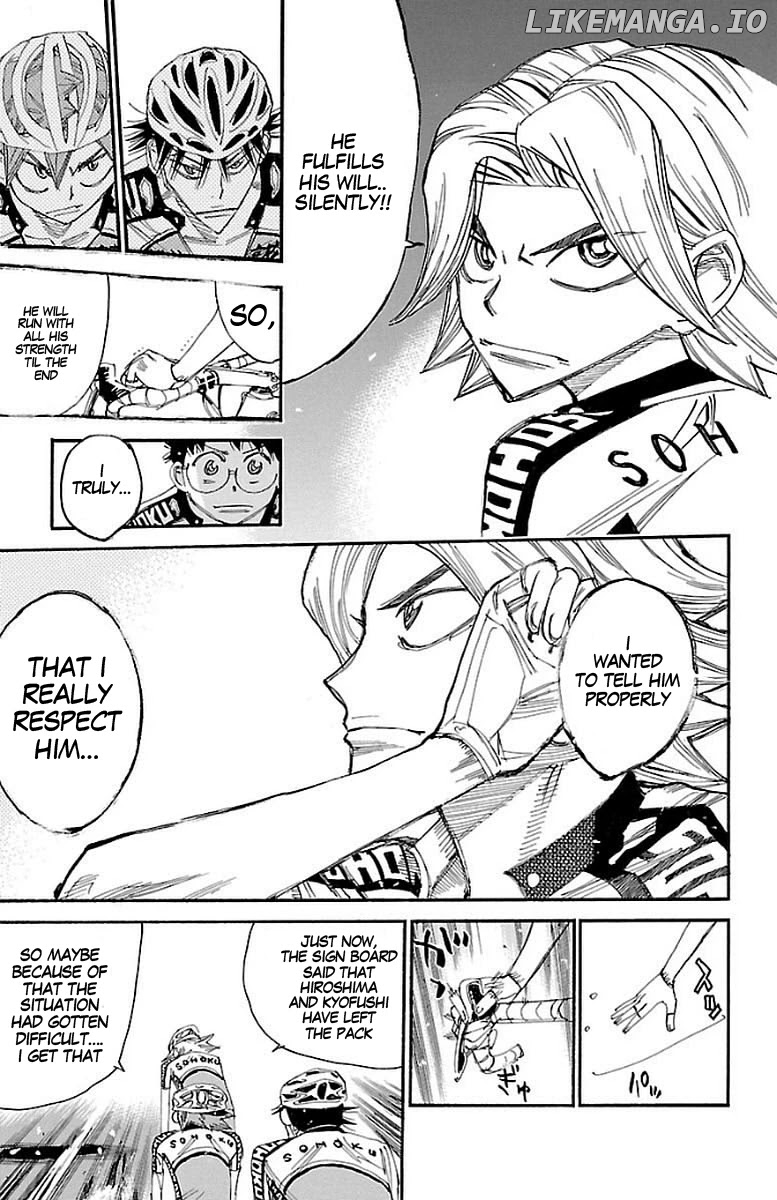 Yowamushi Pedal Chapter 445 - page 8
