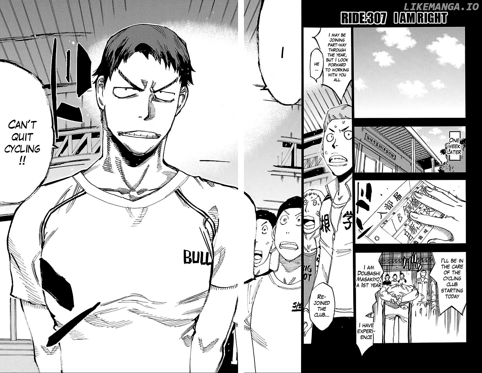 Yowamushi Pedal Chapter 307 - page 4