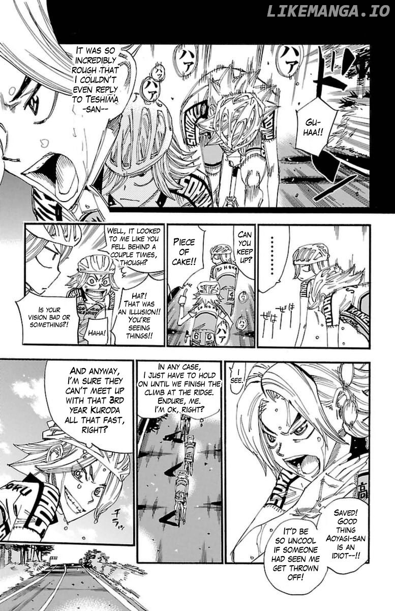 Yowamushi Pedal Chapter 358 - page 10