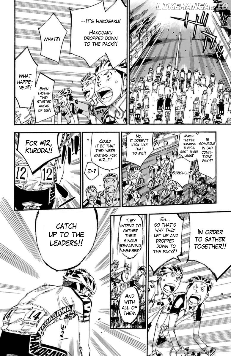 Yowamushi Pedal Chapter 358 - page 12