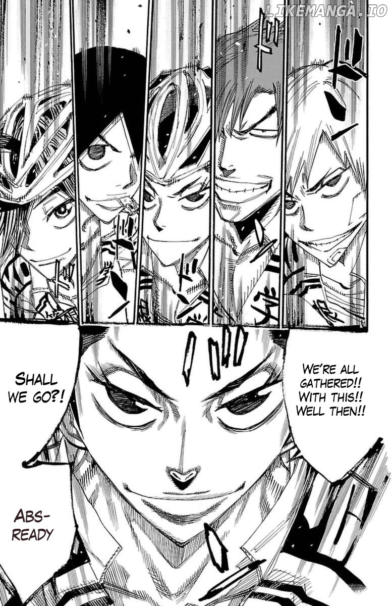 Yowamushi Pedal Chapter 358 - page 13