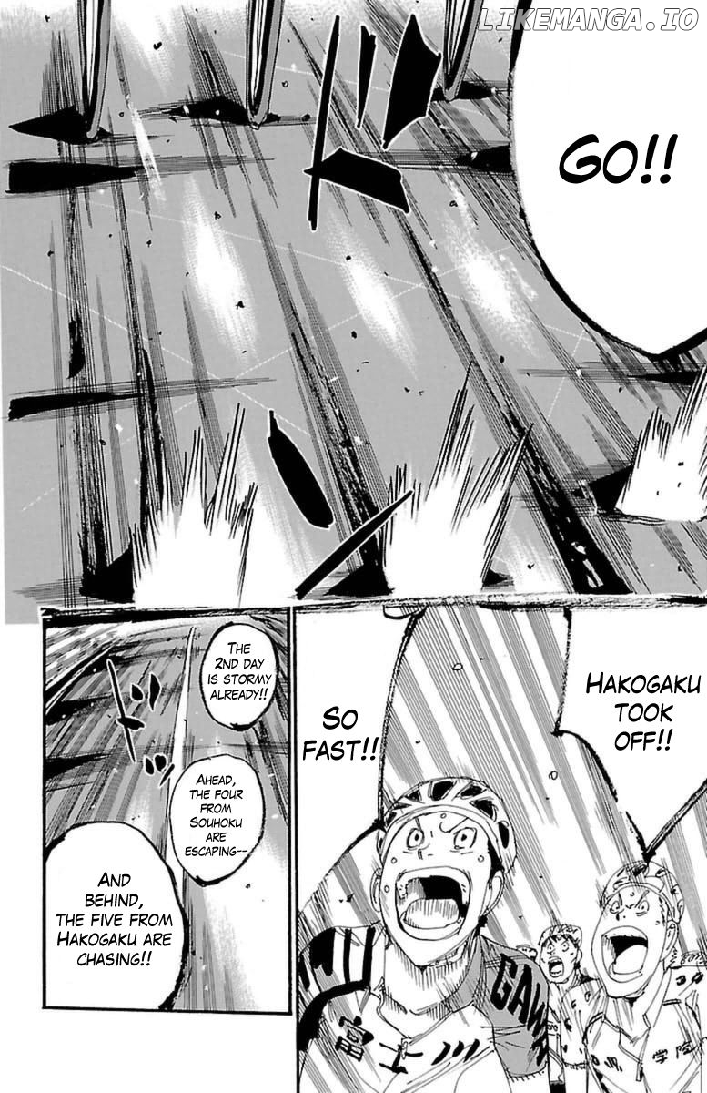 Yowamushi Pedal Chapter 358 - page 14
