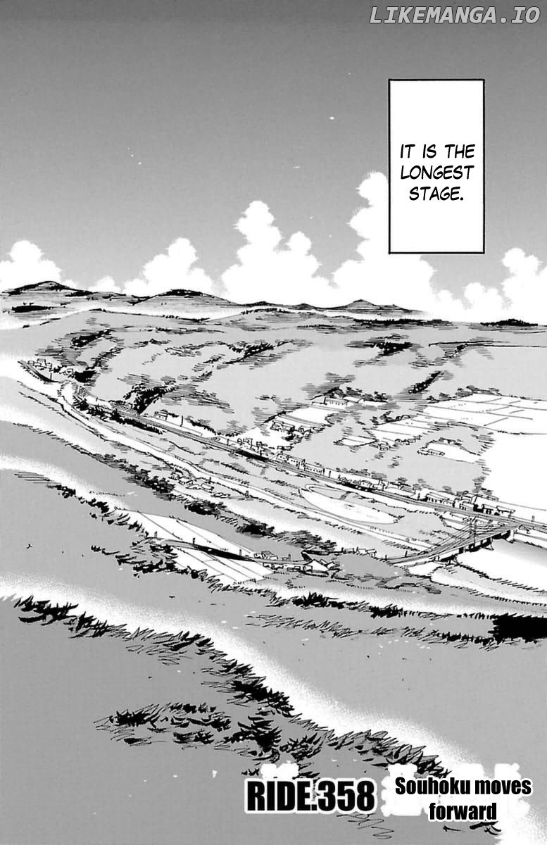 Yowamushi Pedal Chapter 358 - page 4