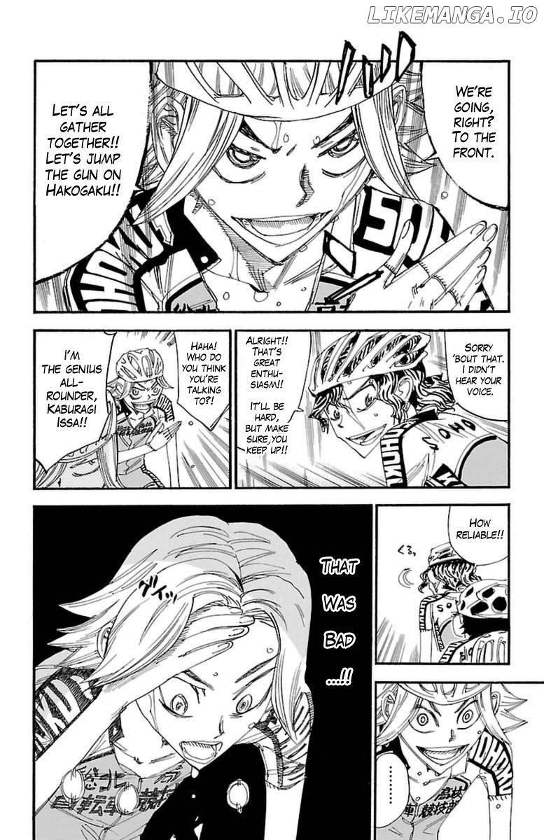 Yowamushi Pedal Chapter 358 - page 7