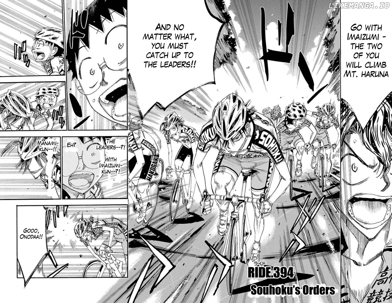 Yowamushi Pedal Chapter 394 - page 3