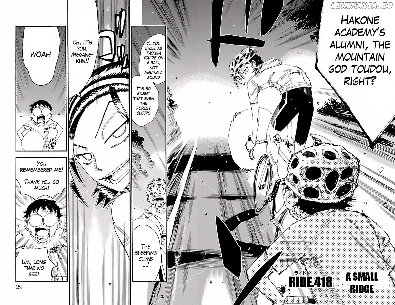 Yowamushi Pedal Chapter 418 - page 2
