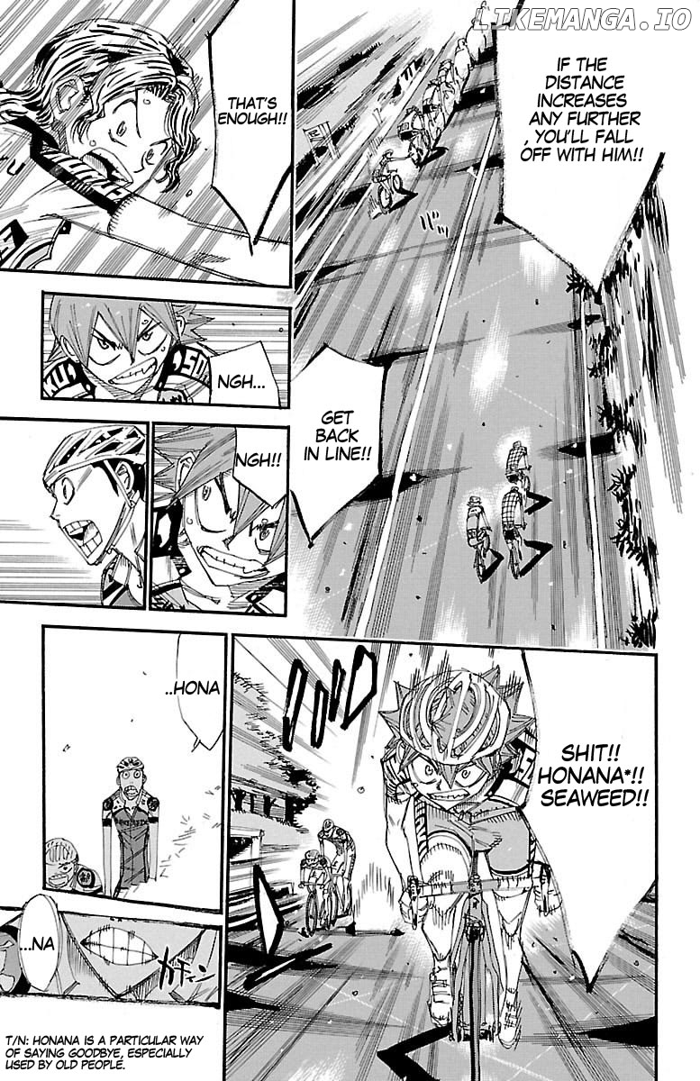 Yowamushi Pedal Chapter 431 - page 12