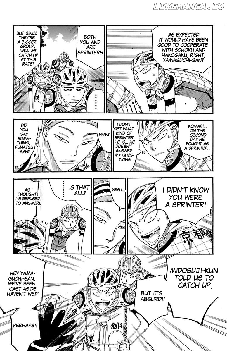 Yowamushi Pedal Chapter 431 - page 16