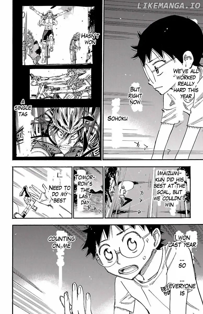 Yowamushi Pedal Chapter 417 - page 14