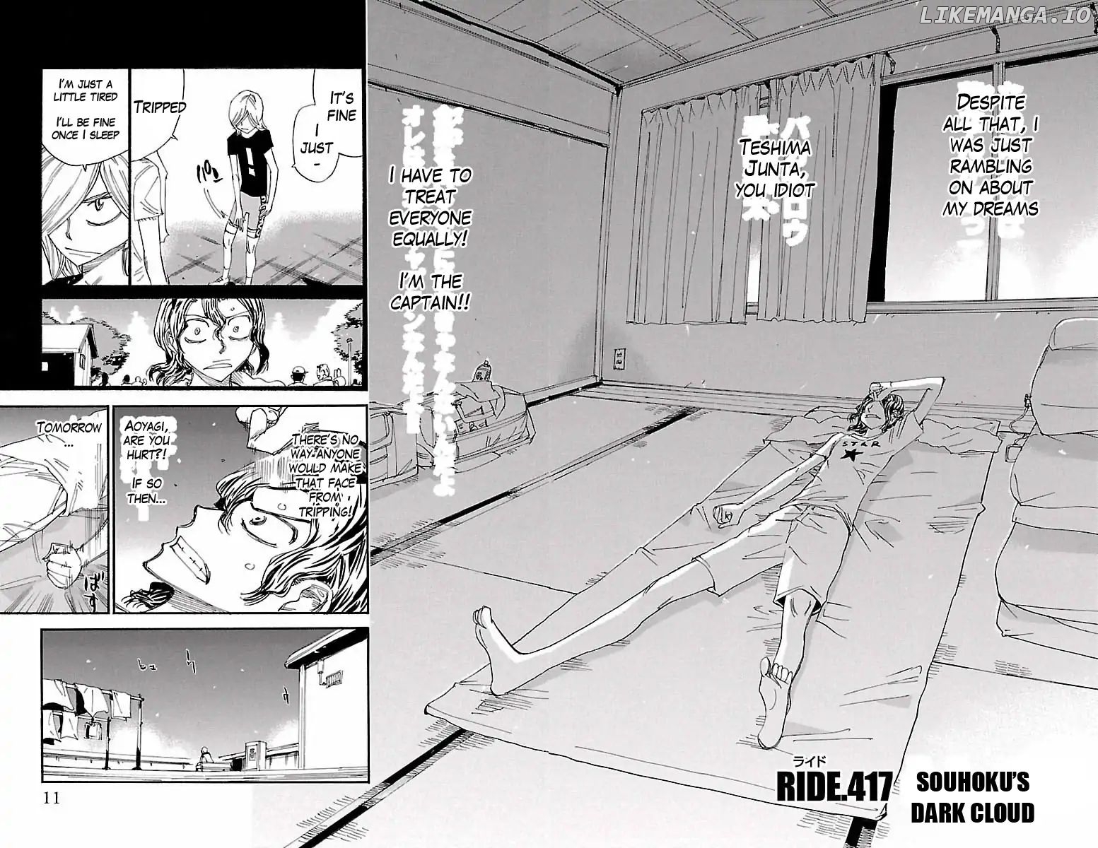 Yowamushi Pedal Chapter 417 - page 5