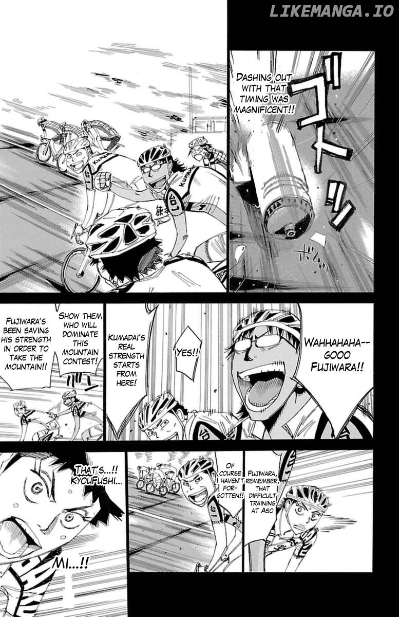 Yowamushi Pedal Chapter 395 - page 14