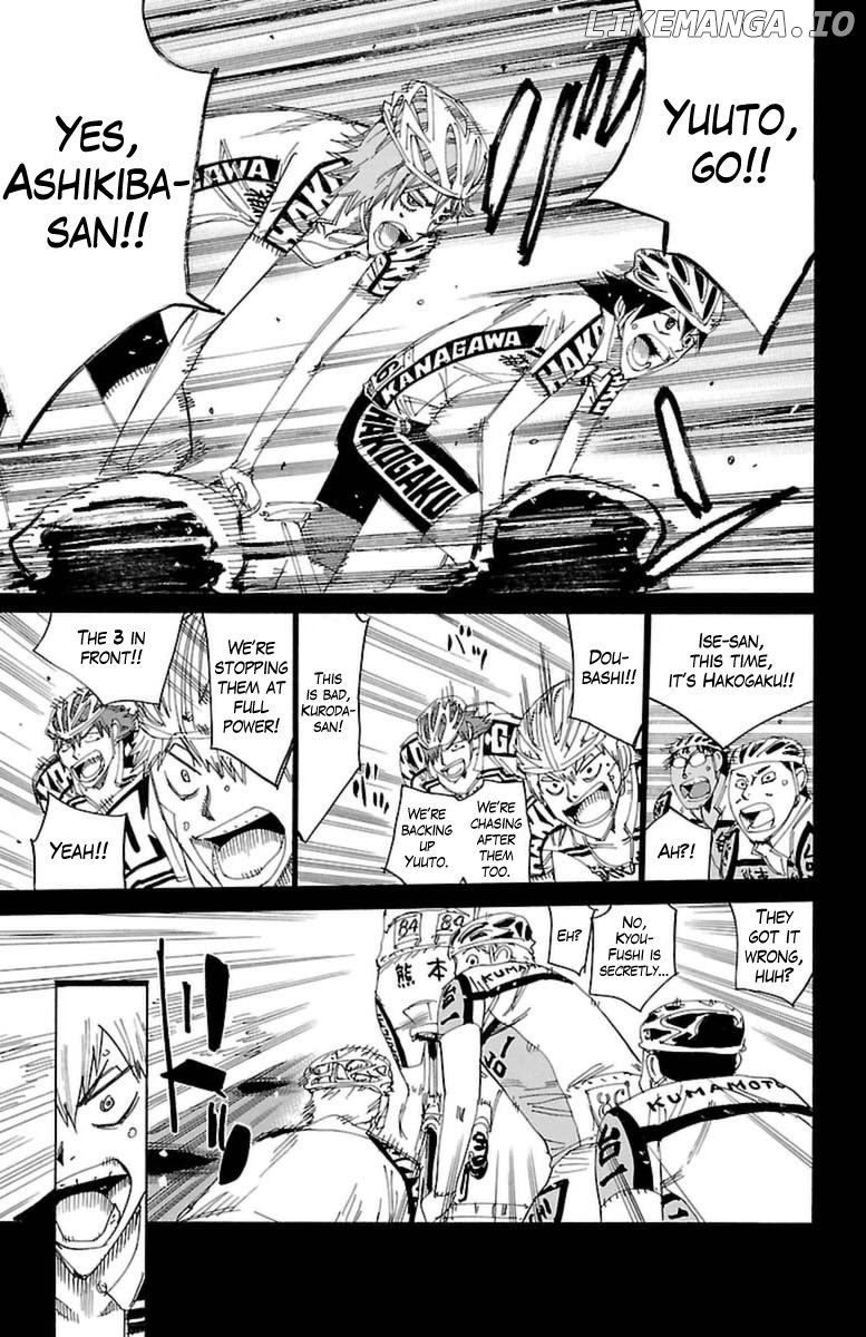 Yowamushi Pedal Chapter 395 - page 16