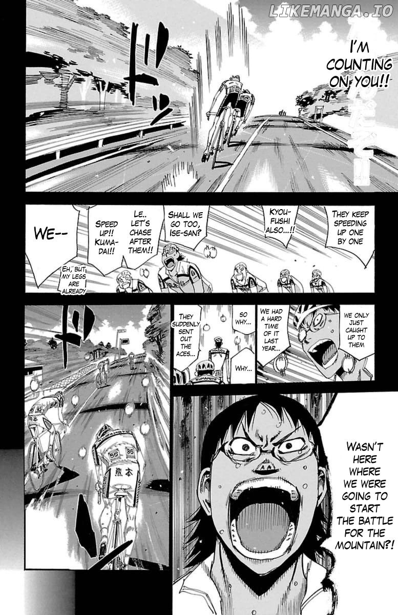 Yowamushi Pedal Chapter 395 - page 19