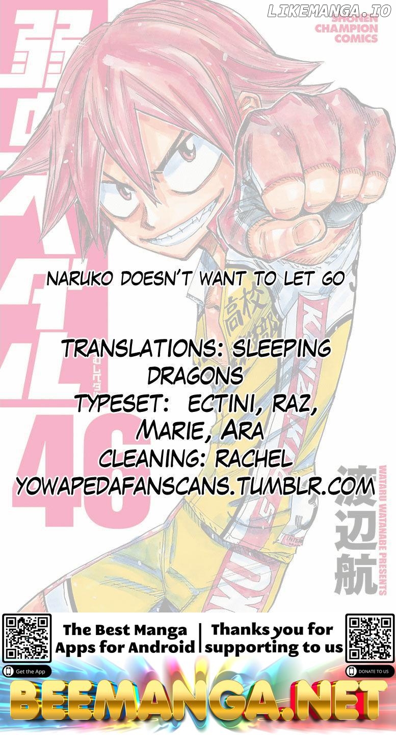 Yowamushi Pedal Chapter 395 - page 22