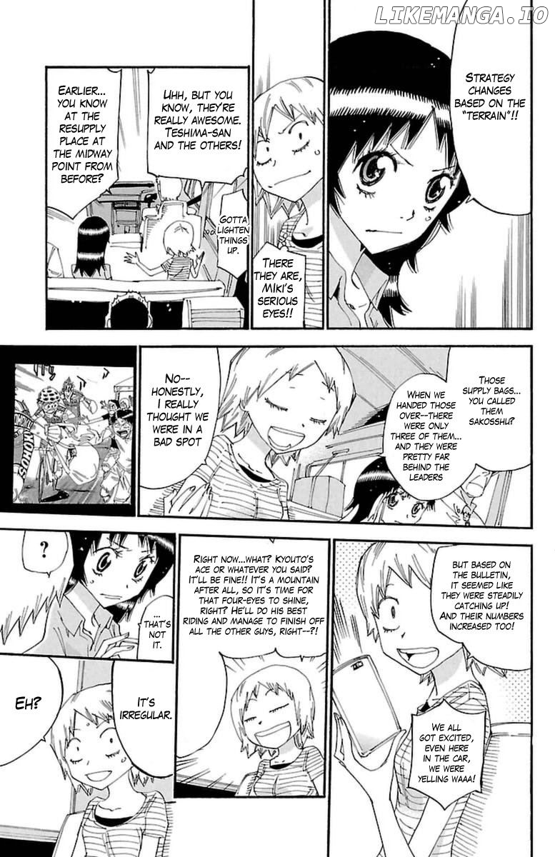 Yowamushi Pedal Chapter 395 - page 3