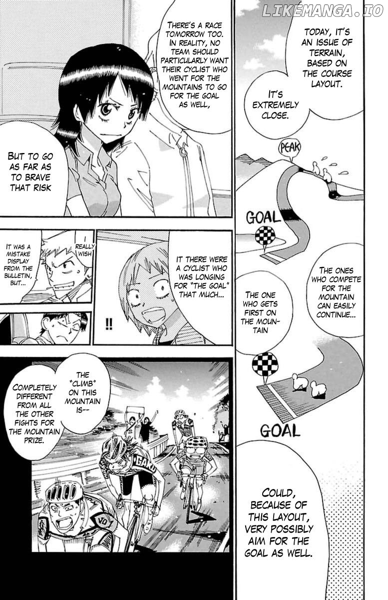 Yowamushi Pedal Chapter 395 - page 5