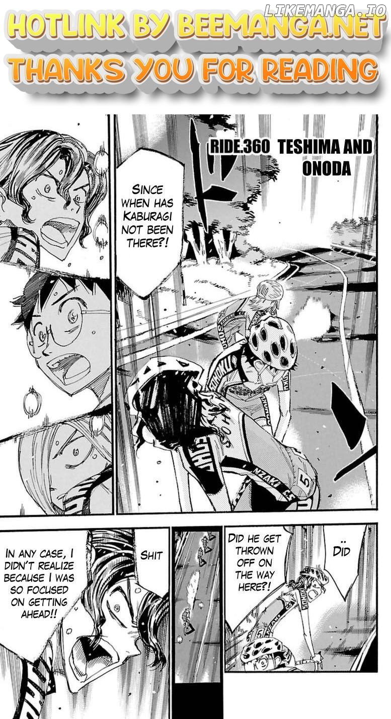 Yowamushi Pedal Chapter 360 - page 1