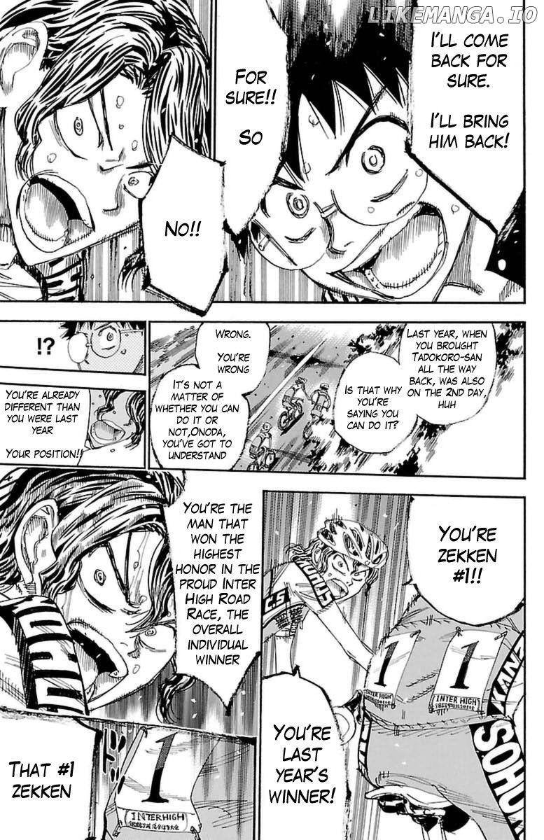 Yowamushi Pedal Chapter 360 - page 10