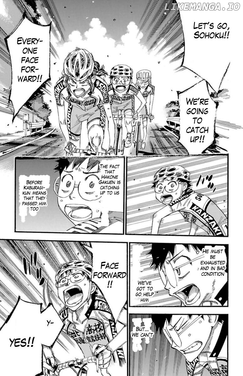 Yowamushi Pedal Chapter 360 - page 15