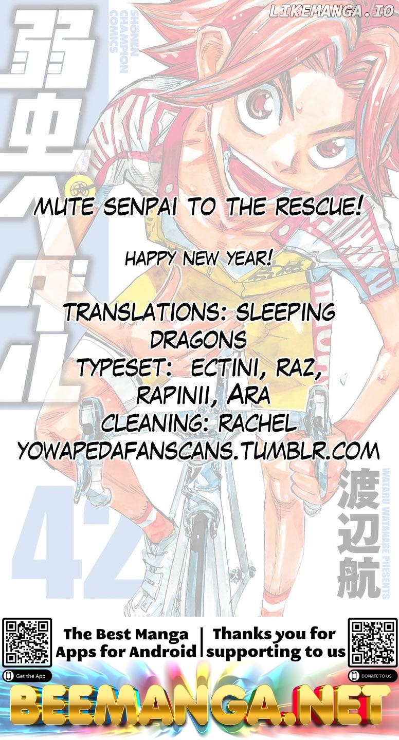 Yowamushi Pedal Chapter 360 - page 19