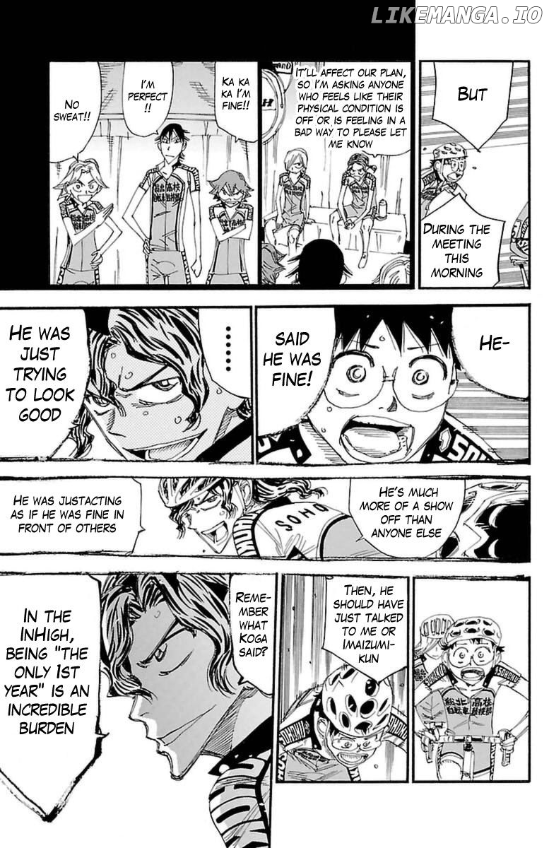 Yowamushi Pedal Chapter 360 - page 3