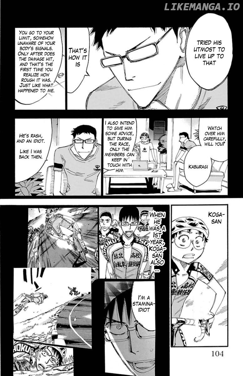 Yowamushi Pedal Chapter 360 - page 5