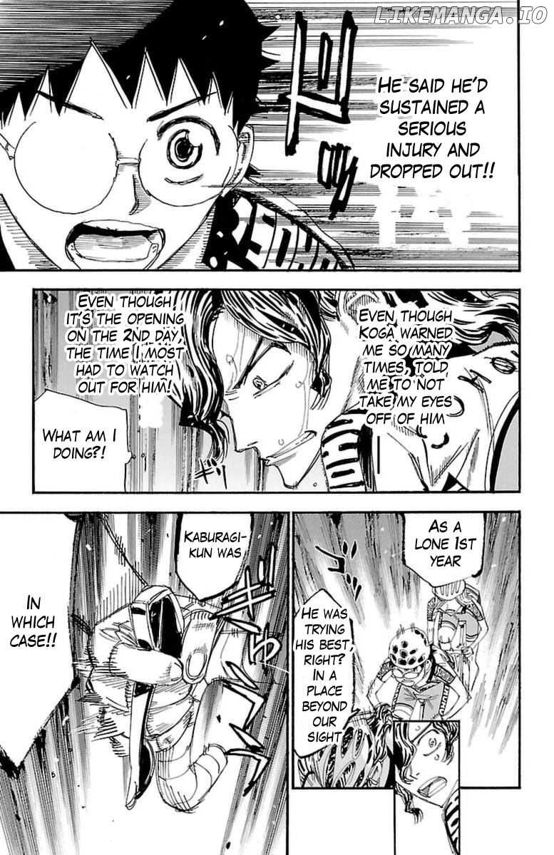 Yowamushi Pedal Chapter 360 - page 6