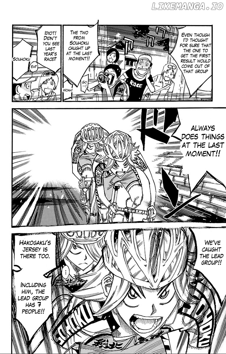 Yowamushi Pedal Chapter 305 - page 4